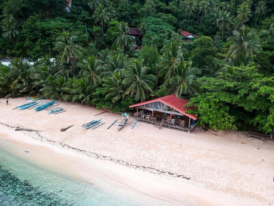 White Beach Front And Cottages Buruanga Luaran gambar