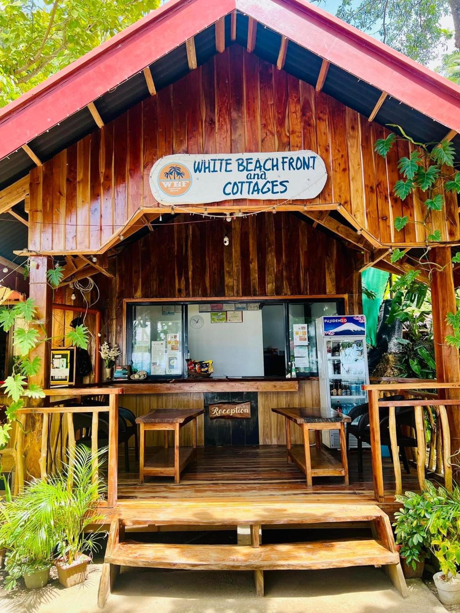 White Beach Front And Cottages Buruanga Luaran gambar