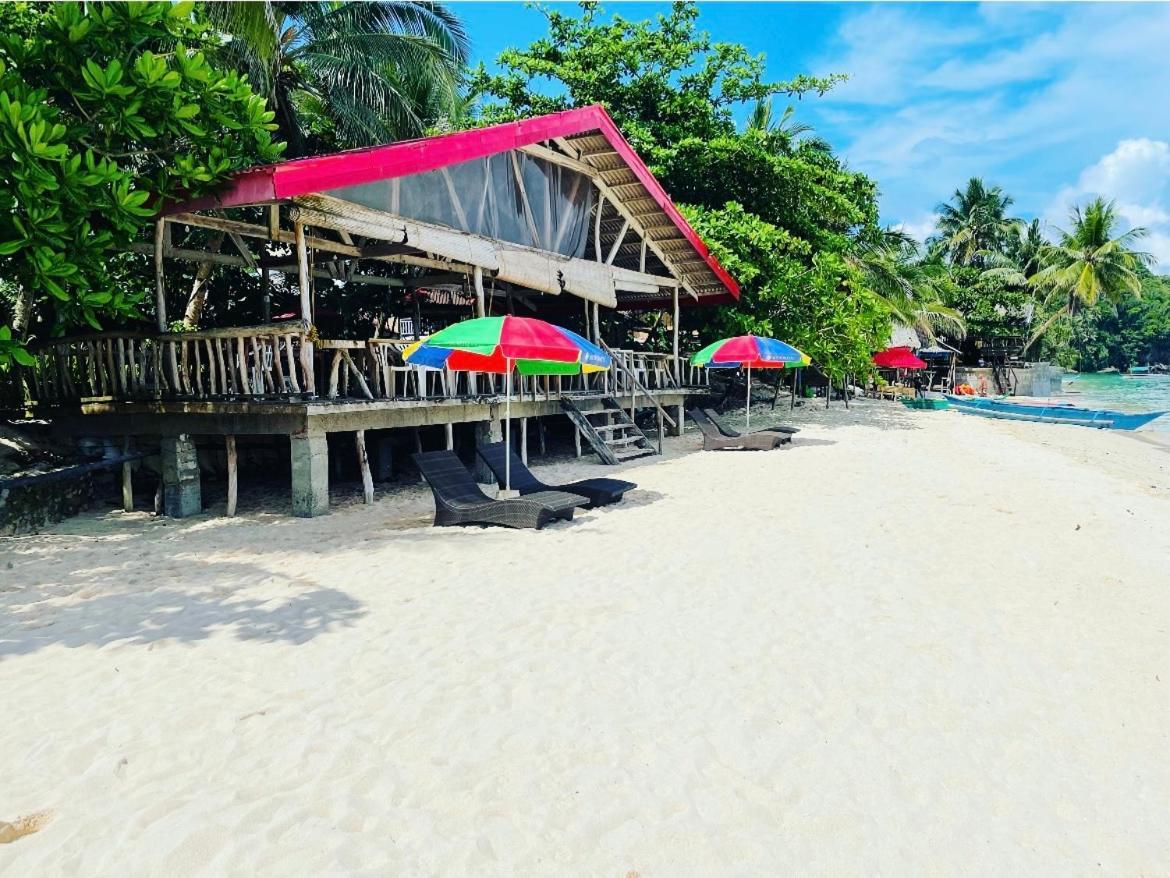 White Beach Front And Cottages Buruanga Luaran gambar