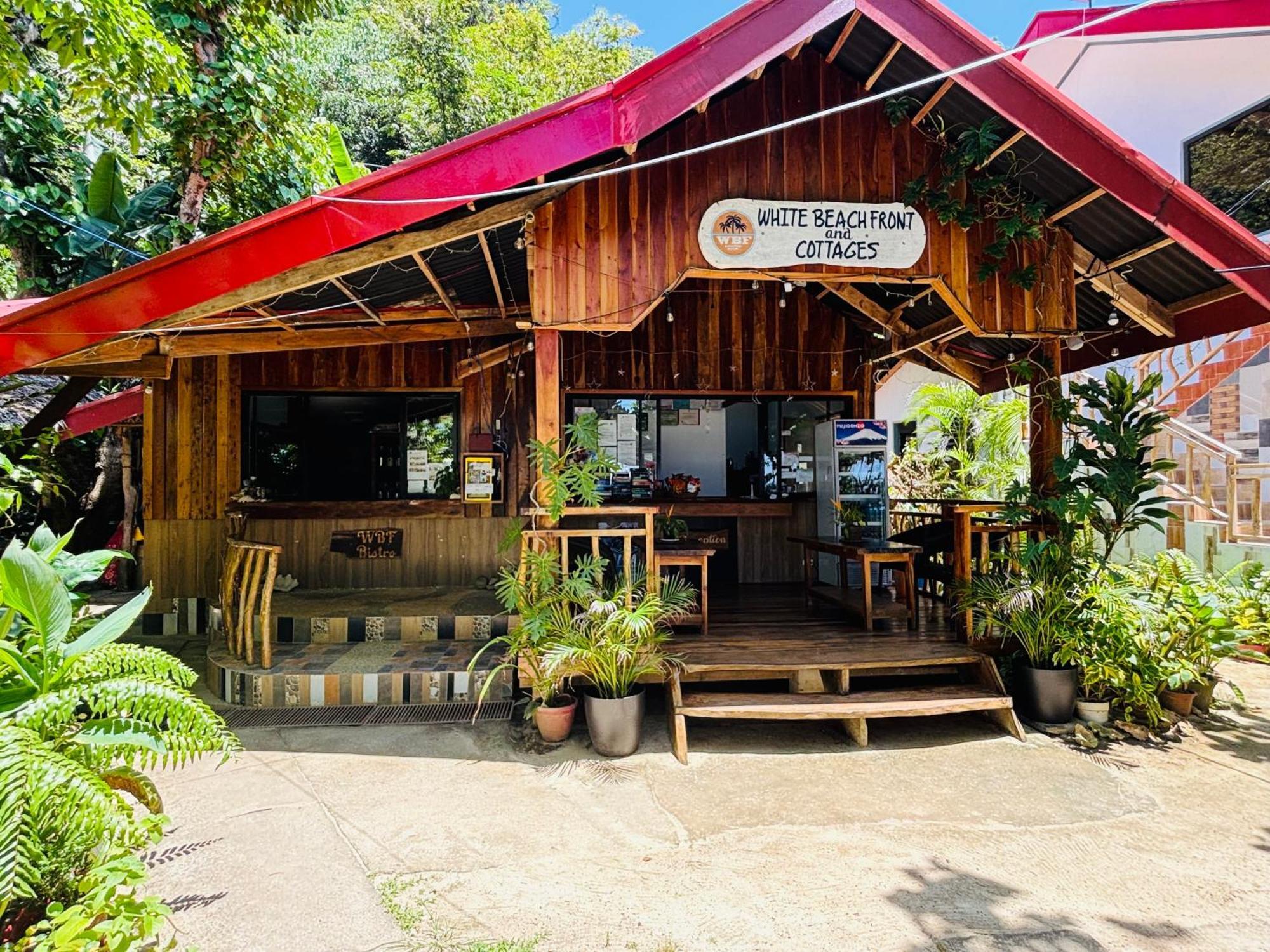 White Beach Front And Cottages Buruanga Luaran gambar