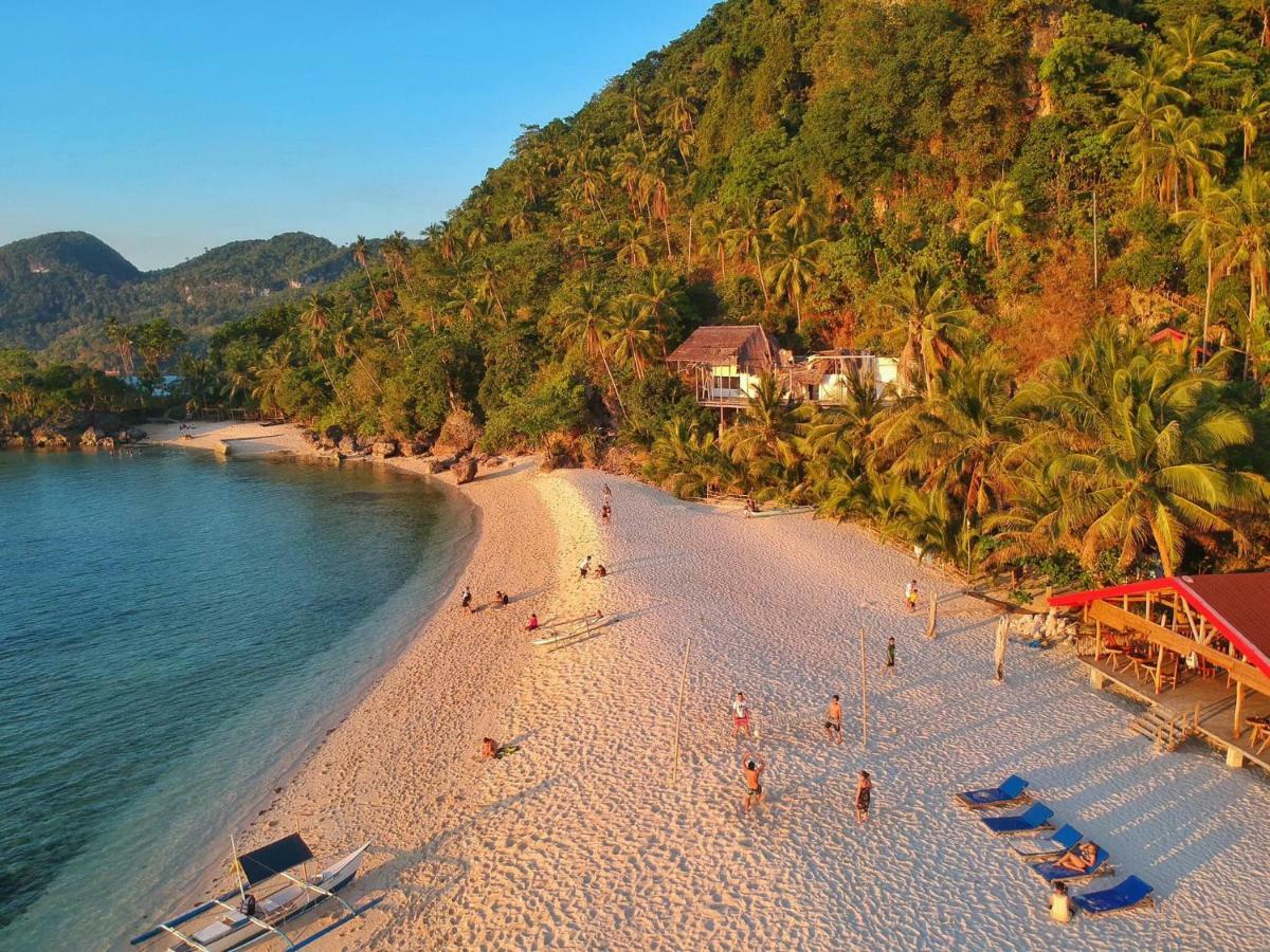 White Beach Front And Cottages Buruanga Luaran gambar